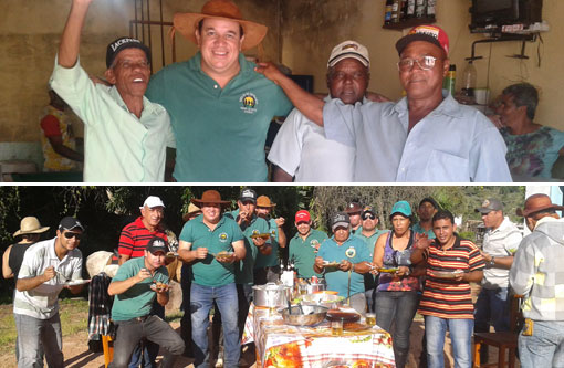 Barra da Estiva: Deputado Marquinho Viana na Cavalgada dos Amigos