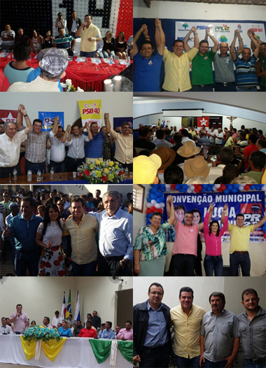 Deputado Marquinho Viana participa de convenções municipais no interior da Bahia 