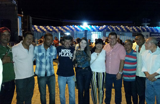 Deputado Marquinho Viana participa de inauguração de obra em Coribe