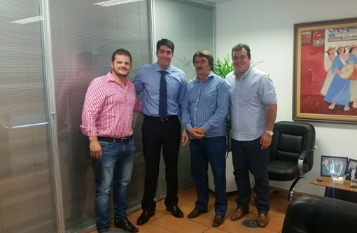 Deputado Marquinho Viana vai à Desenbahia  cobrar obras