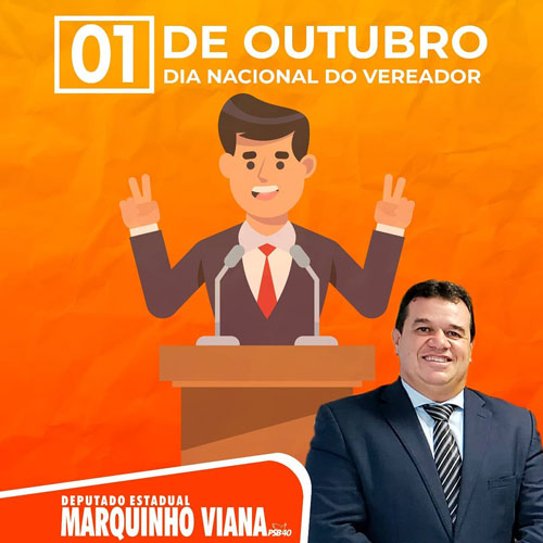 Deputado Marquinho Viana parabeniza vereadores