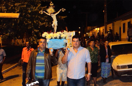 Deputado Marquinho Viana na festa do Bom Jesus de Triunfo