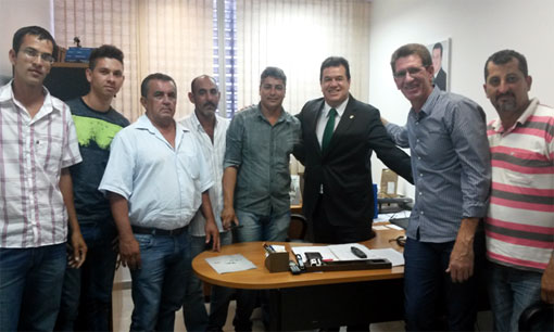 Deputado Marquinho Viana recebe  lideranças de Mirante