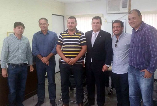 Deputado Marquinho Viana vai à CERB com prefeitos eleitos