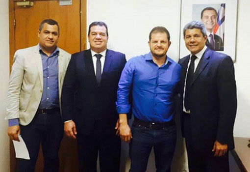 Deputado Marquinho Viana e prefeito de Belo Campo participam de audiência na SDR