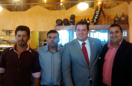 Barra da Estiva: Prefeito Dinho e vereadores participam da posse do Deputado Marquinho Viana