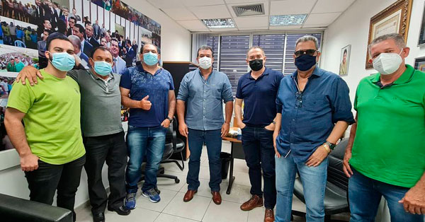 Deputado Marquinho Viana recebe o ex-prefeito de Érico Cardoso