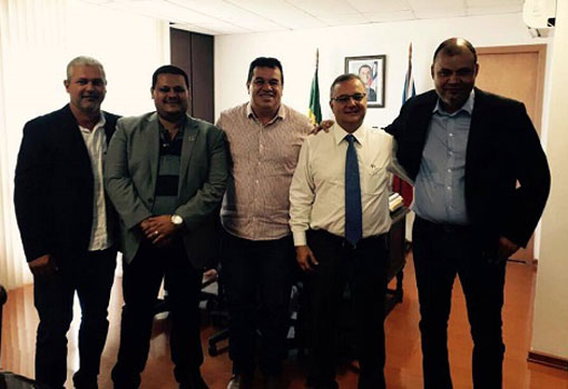 Deputado Marquinho Viana participa de audiência com o secretário estadual de saúde