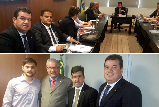Deputado Marquinho Viana acompanha prefeitos ao FNDE em Brasília