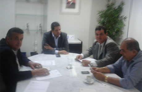 Marquinho Viana leva prefeitos à audiência com Dr. Góes, Secretário de Administração do Estado
