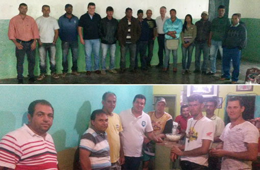 Marquinho Viana visita cidades da região