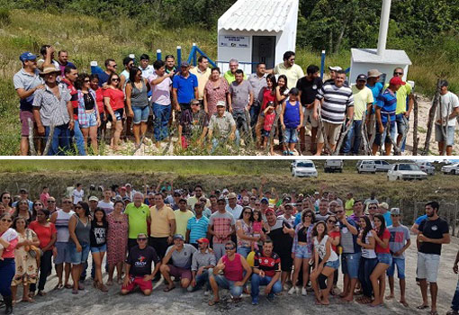 Deputado Marquinho Viana inaugura mais um sistema de água em Barra da Estiva