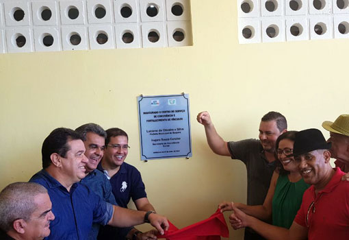 Deputado Marquinho Viana participa de inauguração de obras em Boquira