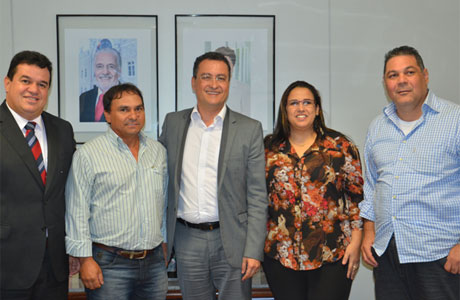 Deputado Marquinho leva aliados políticos ao Secretário Rui Costa