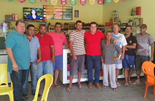 Marquinho Viana marcou presença no São Pedro em Aracatu e visitou lideranças políticas