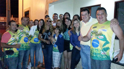 Deputado Marquinho Viana prestigia micareta em sua terra natal, Barra da Estiva