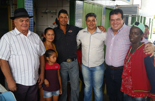 Deputado Marquinho Viana visita comunidades em Mirante