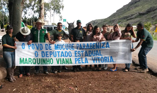 Deputado Marquinho Viana participa da 2ª Cavalgada de Mucugê