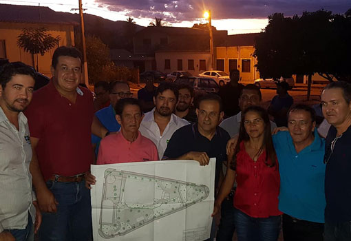 Deputado Marquinho Viana visita Érico Cardoso e comemora início de obra de infraestrutura
