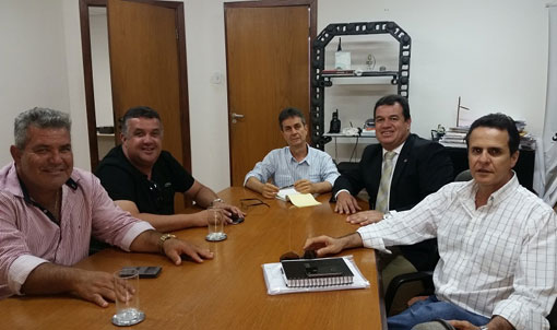 Deputado Marquinho Viana participou de audiência na SIT com prefeitos aliados