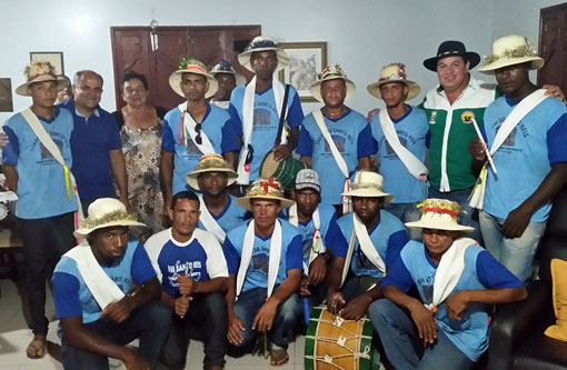 Deputado Marquinho Viana prestigia Festa de Reis em Barra da Estiva