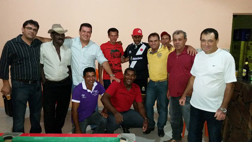 Tanhaçu: Deputado Marquinho Viana na festa de Reis em Pastinho