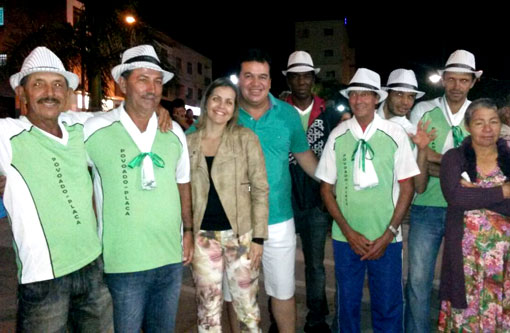 Marquinho Viana participa do 2º Encontro de Ternos de Reis em Barra da Estiva