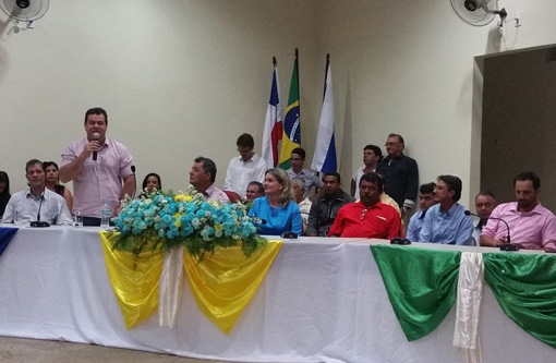 Deputado Marquinho Viana participa de convenção em Rio do Antônio