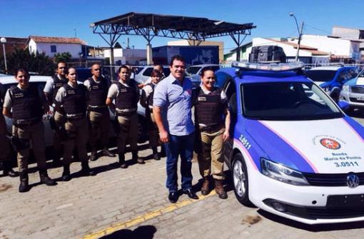 Deputado Marquinho Viana participa da solenidade de implantação da Ronda Maria da Penha em Conquista