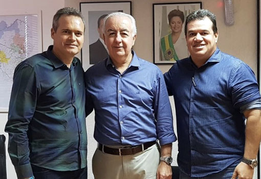 Deputado Marquinho Viana e prefeito Beto tem audiência na Seinfra