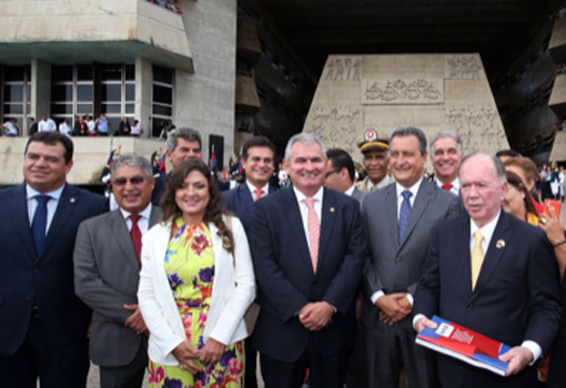 Deputado Marquinho Viana esteve presente na abertura dos trabalhos na ALBA
