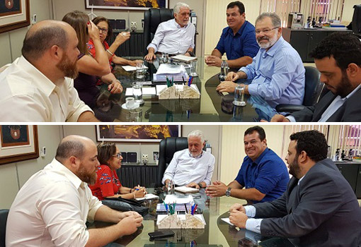 Deputado Marquinho Viana participa da reunião de bancada do PSB