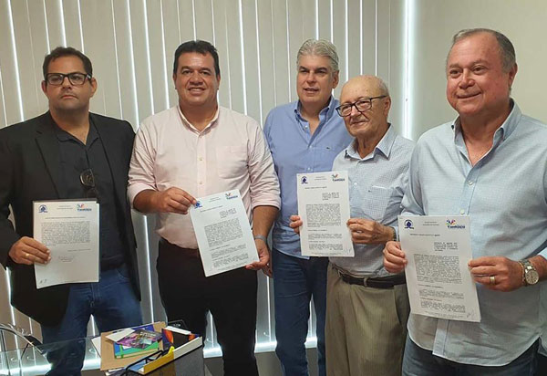 Deputado Marquinho Viana participa da autorização das obras de barragem em Tanhaçu