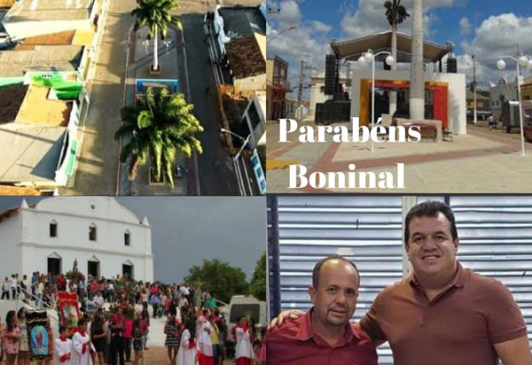 Deputado Marquinho Viana parabeniza Boninal pelos 58 anos de emancipação política