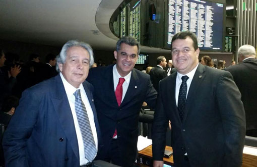 Deputado Marquinho Viana acompanha votação da reforma política, em Brasília