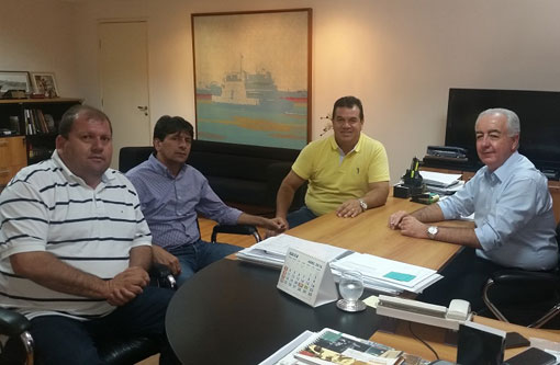Deputado Marquinho Viana agenda obras com o secretário de Infraestrutura, Marcos Cavalcanti