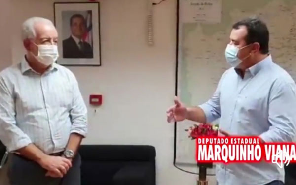 Marquinho Viana agradece Marcus Cavalcante e o governador Rui Costa pelos novos acessos rodoviários para Barra da Estiva