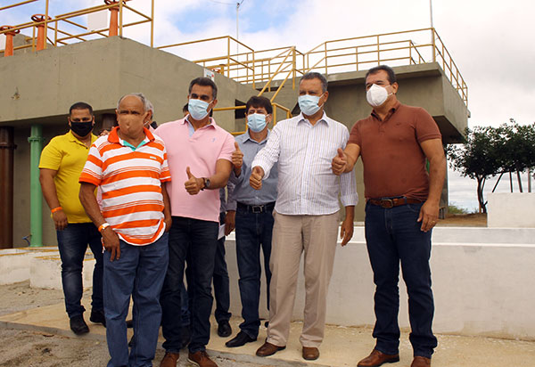 Deputado Marquinho Viana acompanha o governador Rui Costa em inaugurações em Aracatu