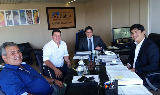 Deputado Marquinho Viana tem audiência com Vítor Bonfim, secretário da Agricultura