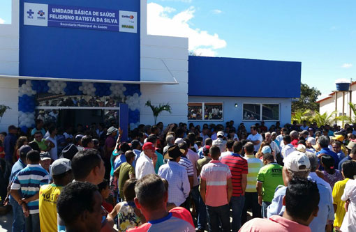 Coribe: Marquinho Viana participou da inauguração de UBS e Sistema de Água do Distrito de Ranchinho