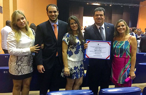 Marquinho Viana recebe diploma de Deputado estadual em solenidade do TRE