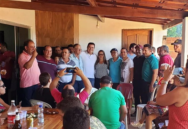 Deputado Marquinho Viana recebe apoio do grupo do prefeito de Tanhaçu, Dr. Jorge