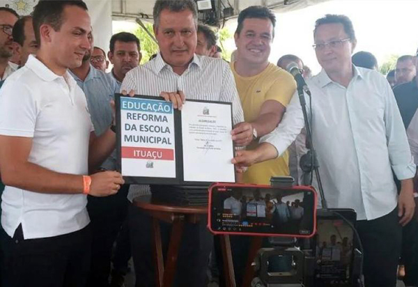Deputado Marquinho Viana  participa da entrega novo colégio de tempo integral em Ituaçu 