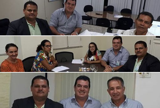 Deputado Marquinho Viana participa de audiências na SUPEC, Funasa e CERB com prefeito de Ibicoara