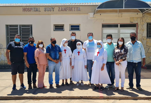 Deputados Marquinho Viana e Diego Coronel garantem ajuda para o Hospital Suzy Zanfretta, em Barra da Estiva