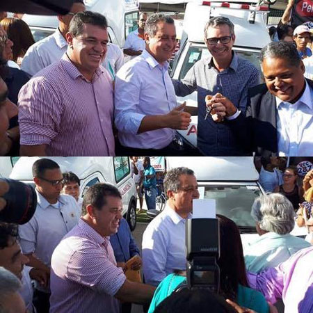 Deputado Marquinho Viana visita Jequié na comitiva do governador Rui Costa