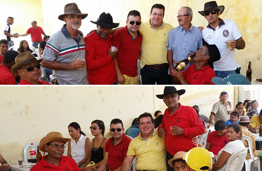 Deputado Marquinho Viana, participa da cavalgada de Jussiape