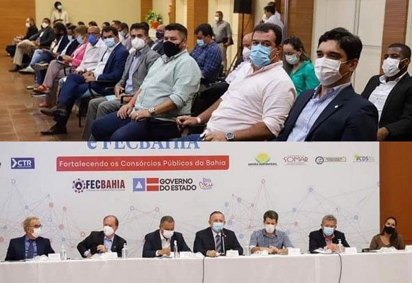 Deputado Marquinho Viana participa da reunião dos Consórcios Públicos do Estado da Bahia