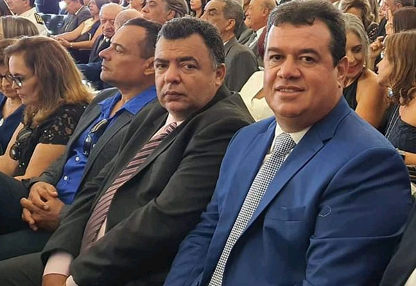 Deputado Marquinho Viana participa da posse do desembargador Lourival Trindade na presidência do TJBA