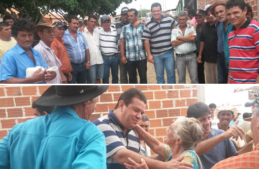 Marquinho Viana visita comunidades rurais em Aracatu